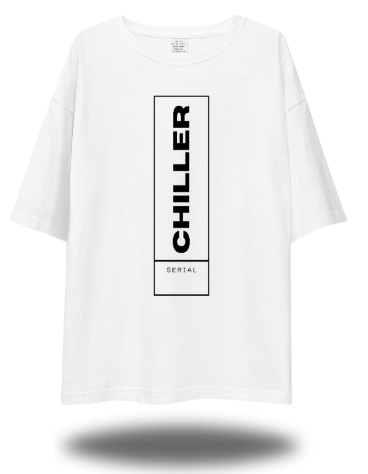 SERIAL CHILLER Unisex Oversized T-Shirt Drop Shoulder
