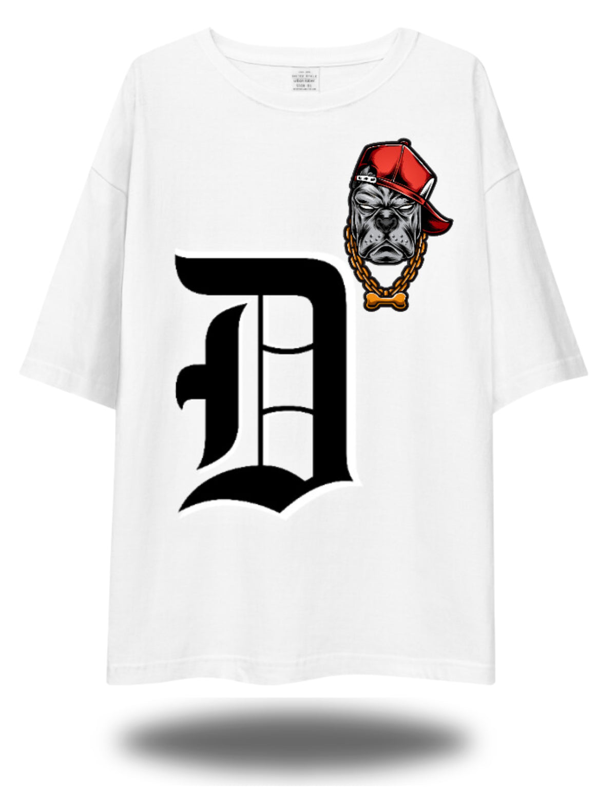 D-SWAG Unisex Oversized T-Shirt Drop Shoulder